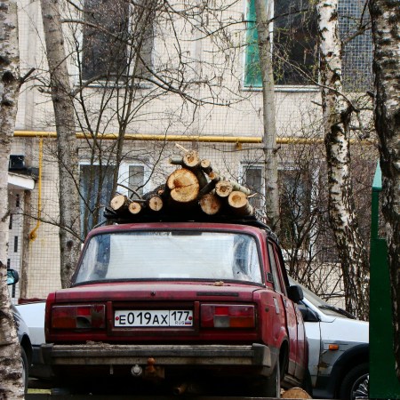 My crazy Russian Neighbour in Moscow