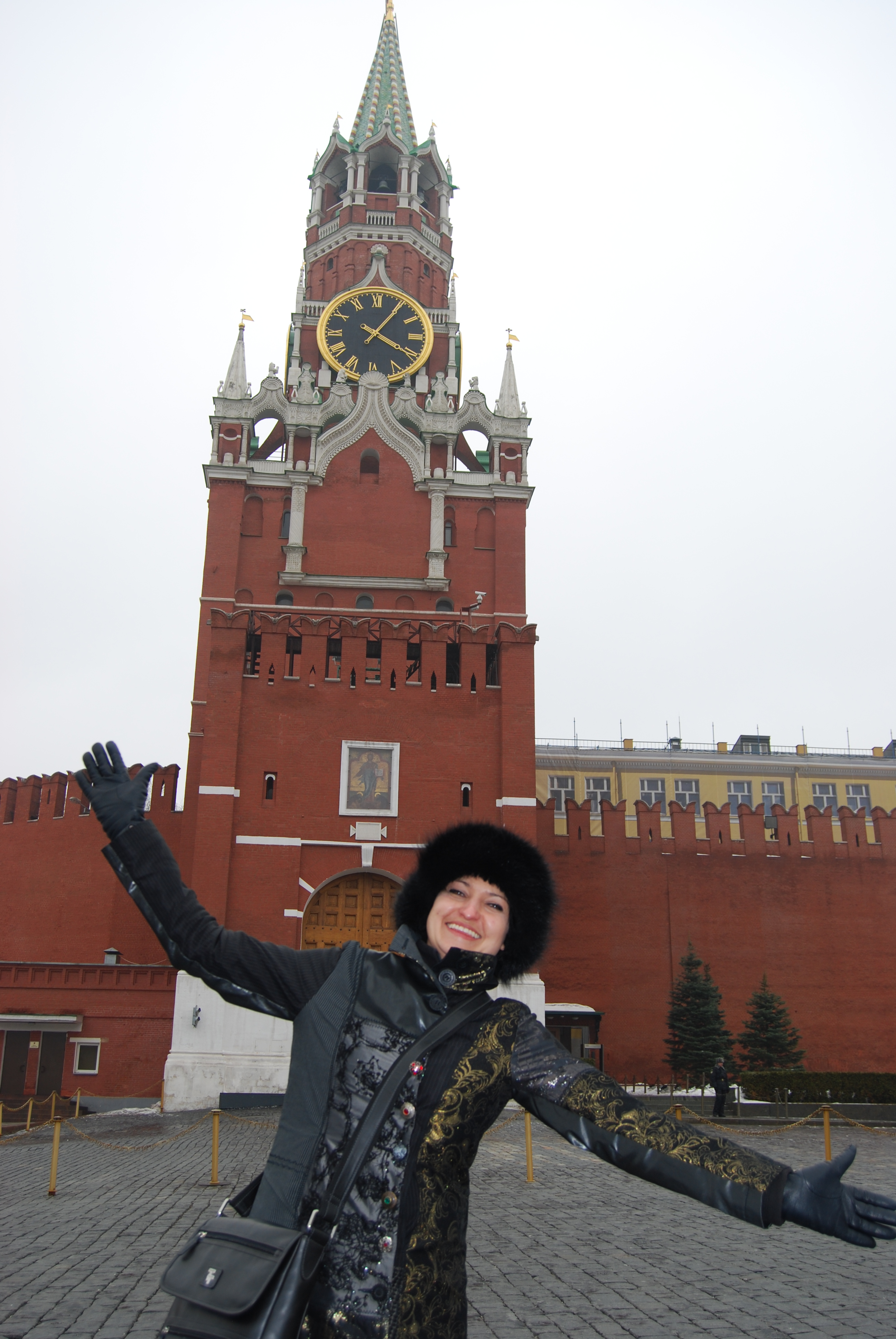Me on the Red Square in Moscow, Russia