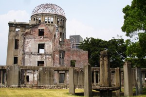 A stark reminder that this place was once reduced to ashes.