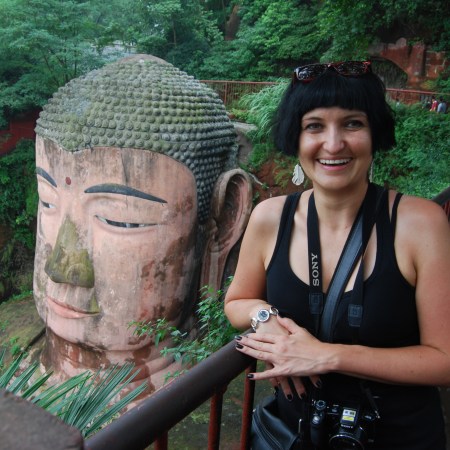 Me with the Giant Buddha!!