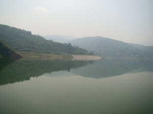 The huge Yangtze River