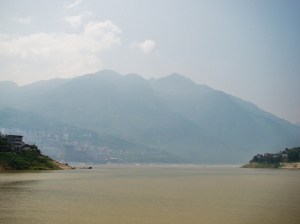 The hazy Yangtze River