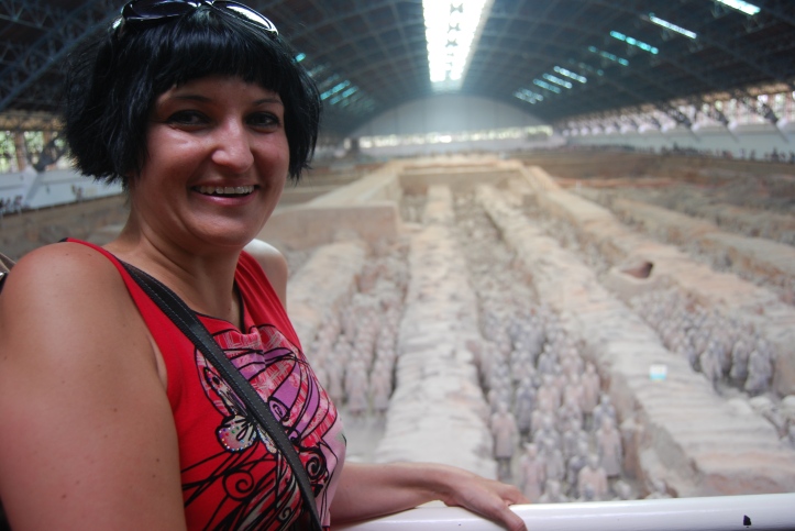 First glimpse of this amazing Terracotta Army