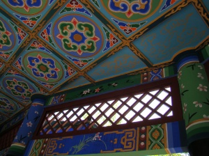 Even the ceilings are intricutely decorated