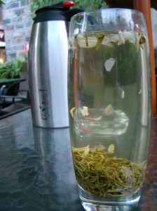 Our flower tea had arrived!!