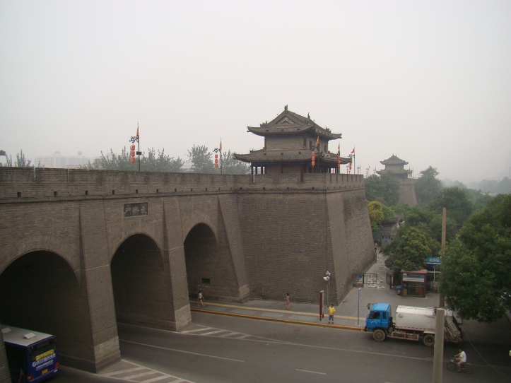 The City wall stands 12 meters tall