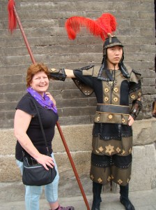 Mom with a “soldier”