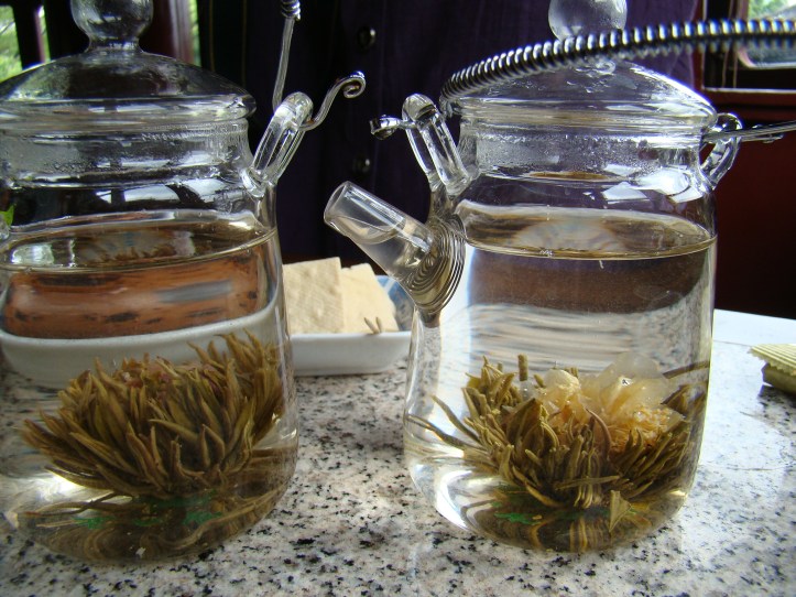 Our Flowering tea had arrived!!