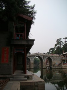 the old town with all its canals