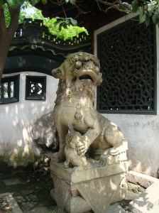 Yu yuan classical garden in the heart of Shanghai