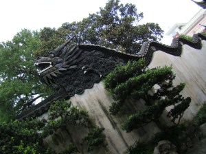 Yu yuan classical garden in the heart of Shanghai