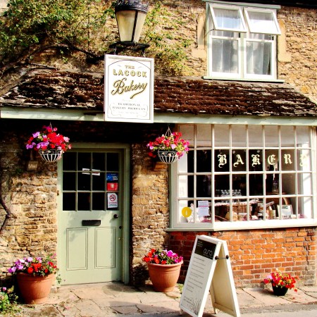Lacock village