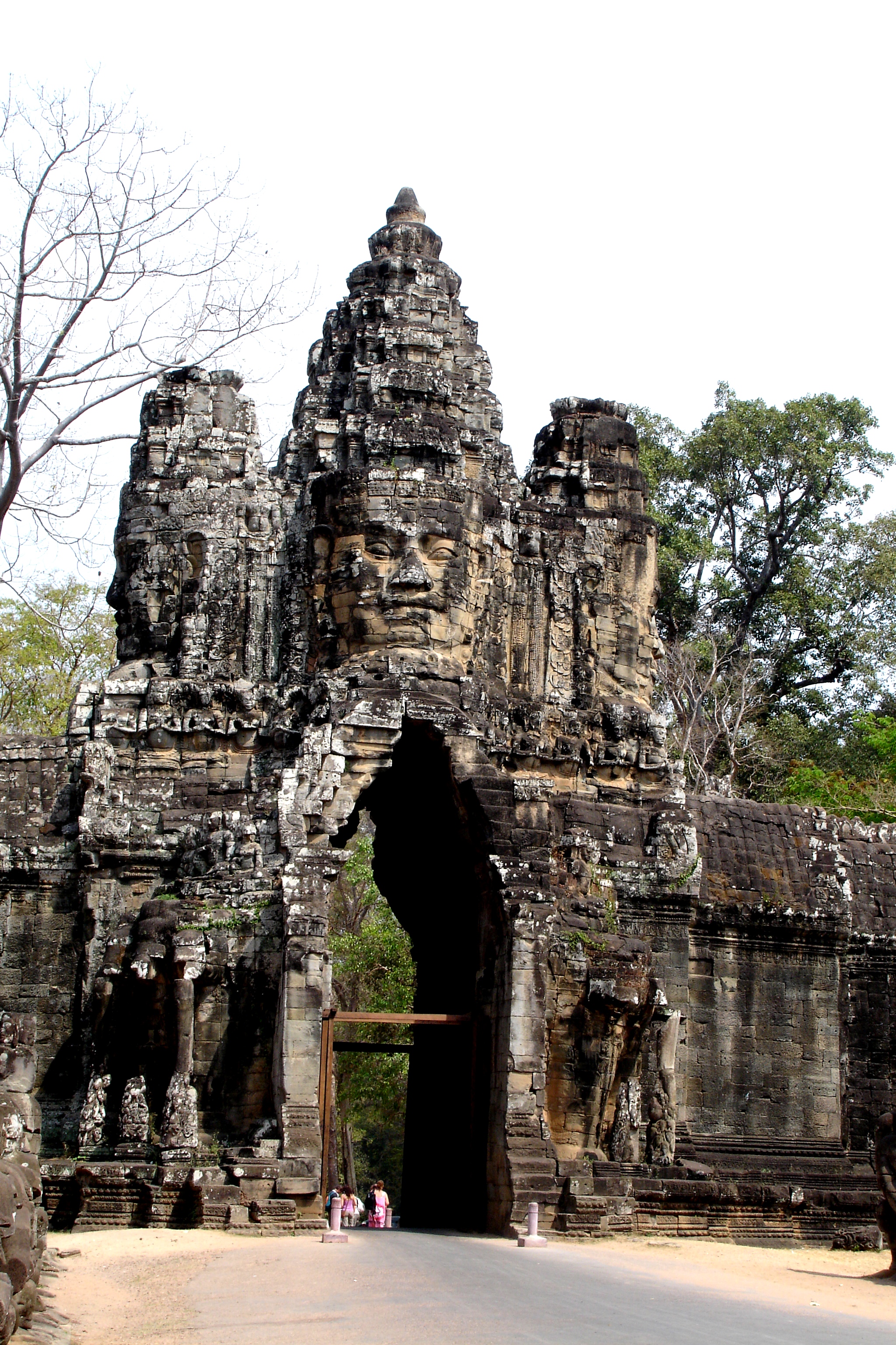 The Grandiose Entrances to Angkor Thom