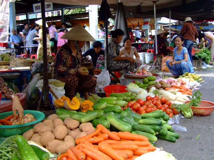 The colourful Markets of Vietnam