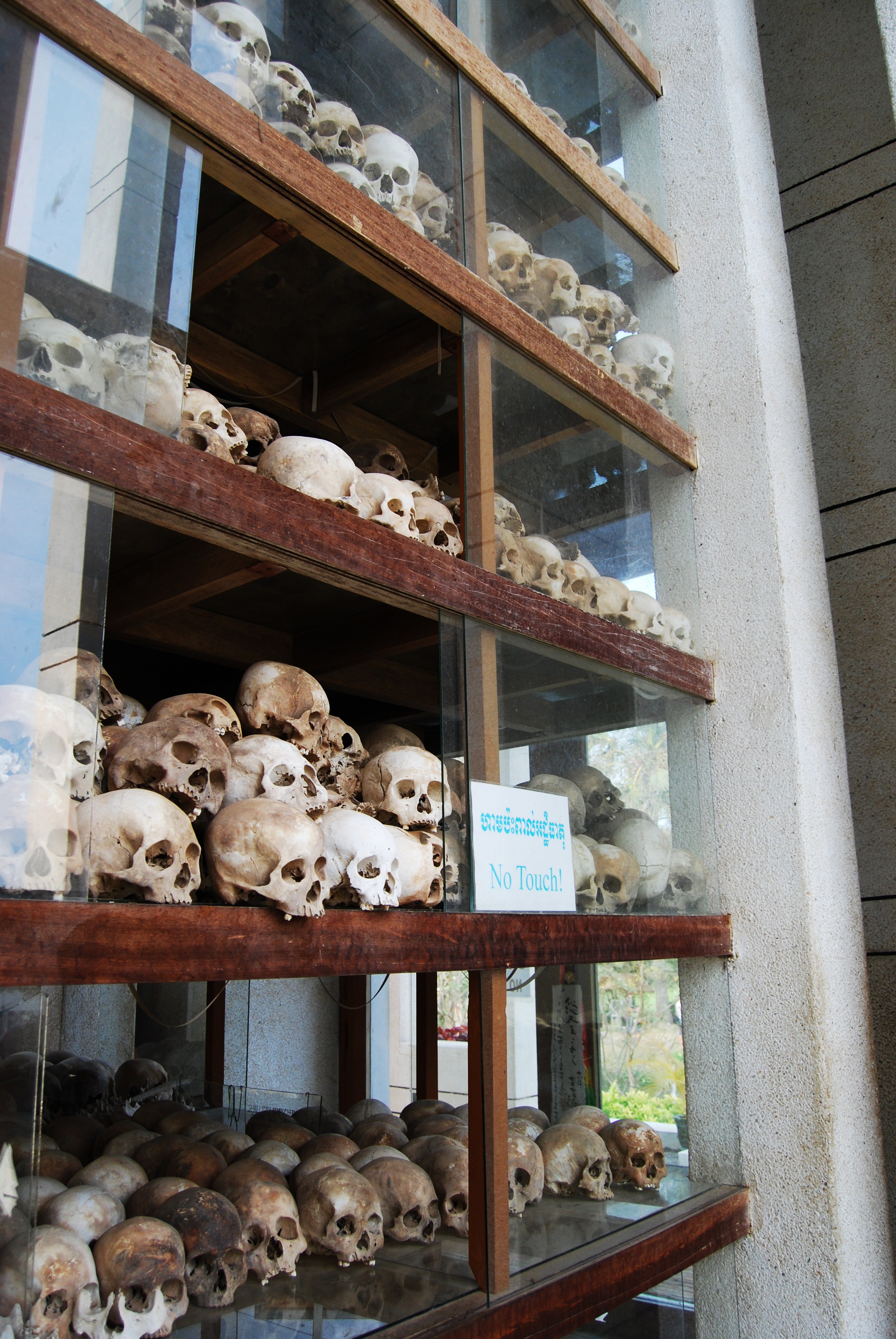 Killing Fields of Phnom Pehn filled with Mass Graves