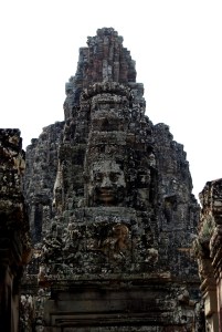 Giant Smiling stone Faces of Bayon