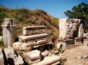 The city Ephesus