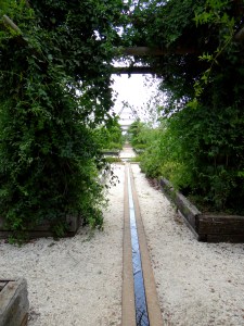 using flood irrigation