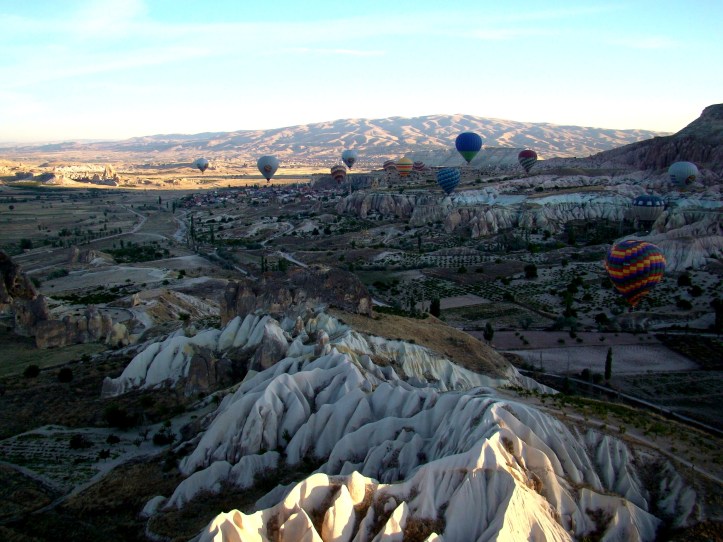 Hot Air Ballooon ride in Cappadocia, Turkey