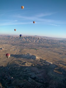 Hot Air Ballooon ride in Cappadocia, Turkey