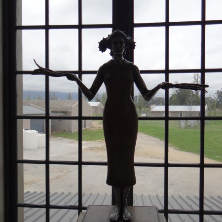 colonial style windows found in Saronsberg Winery