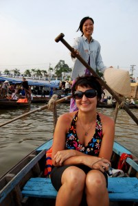 Sunrise on the Mekong River