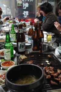 Eating out in Jeonju, South Korea