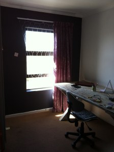 Created an art studio at home