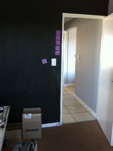 Created an art studio at home