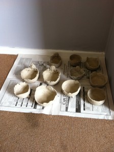 Created an art studio at home