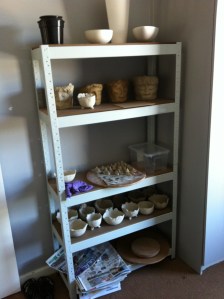 Created an art studio at home