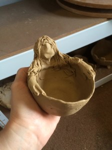 Created an art studio at home