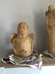 Created an art studio at home