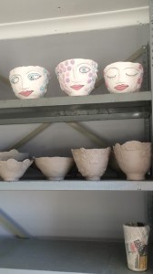 Created an art studio at home