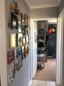 Created an art studio at home