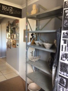 Created an art studio at home