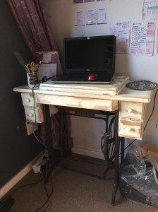 Created an art studio at home