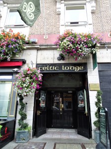 The famous Temple bar district of Dublin