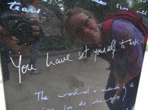 Memorial to Oscar Wilde’s life