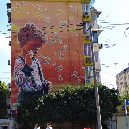 Street art in Shanghai