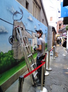 Street art in Shanghai