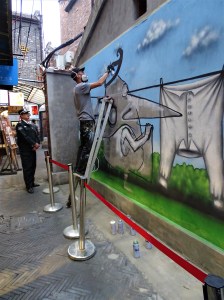 Street art in Shanghai