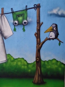 Street art in Shanghai