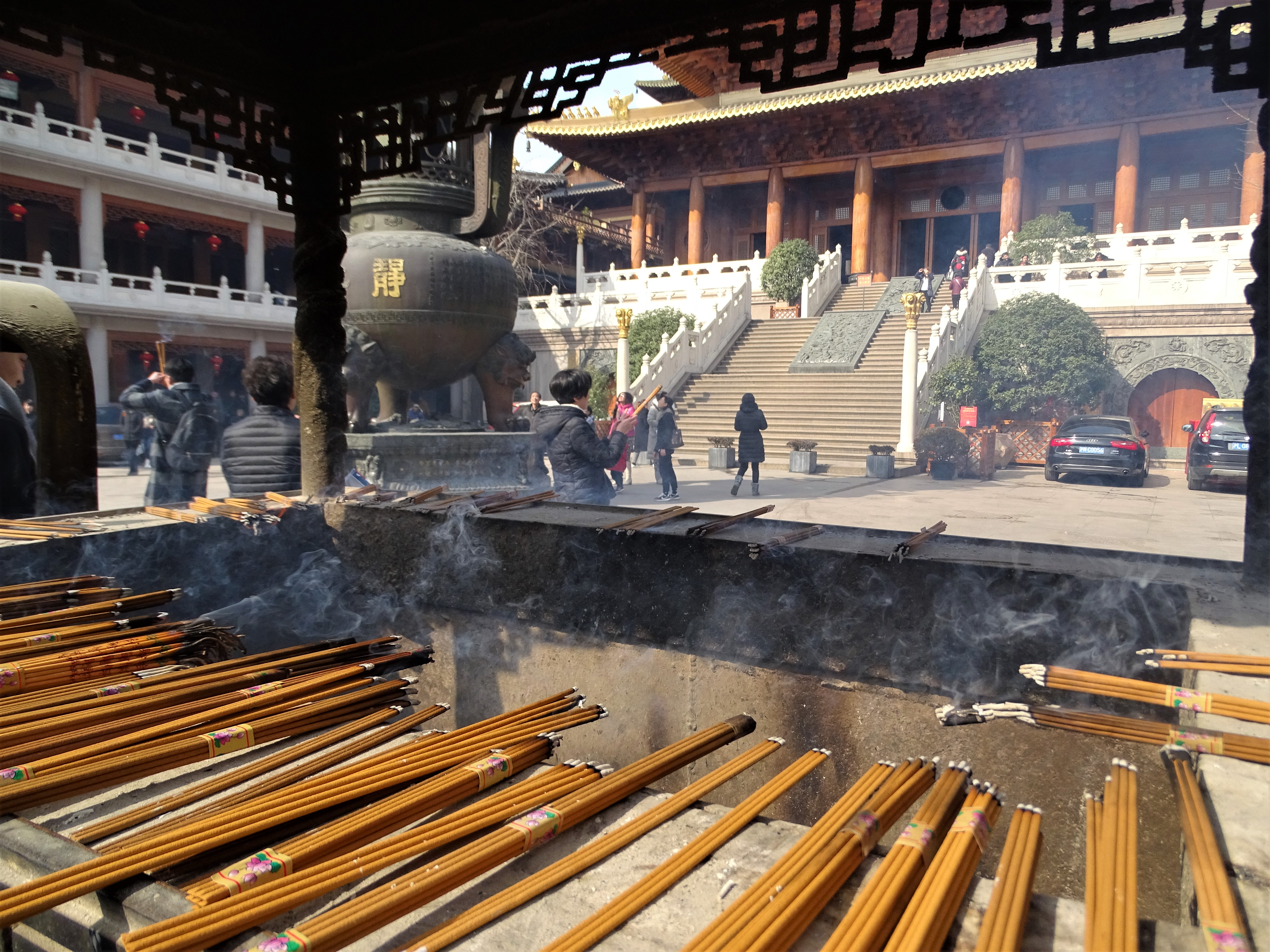 Ever wondered why people burn Incense at Temples in China